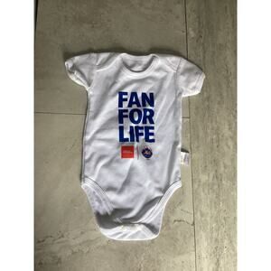 BDA Onesie Bodysuit for Baby Size 0-3 Months Fan For Life Print